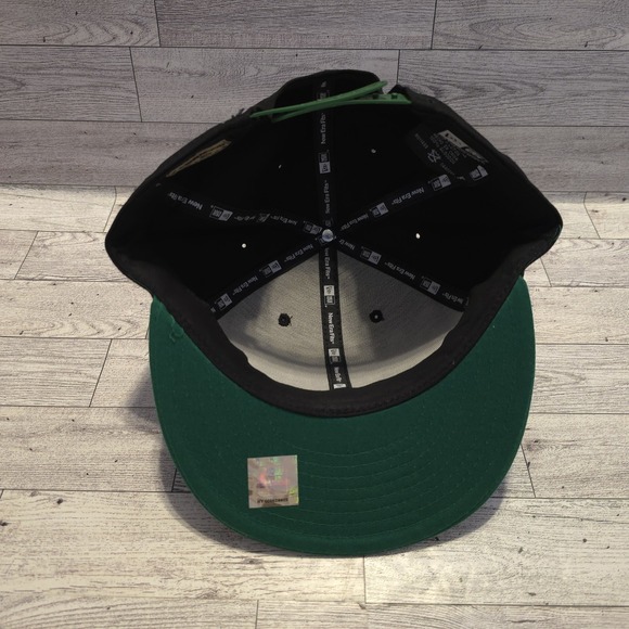 New Era Boston Celtics Basketball Cap NBA Hardwood Classic OSFM Snapback Hat - Picture 8 of 11